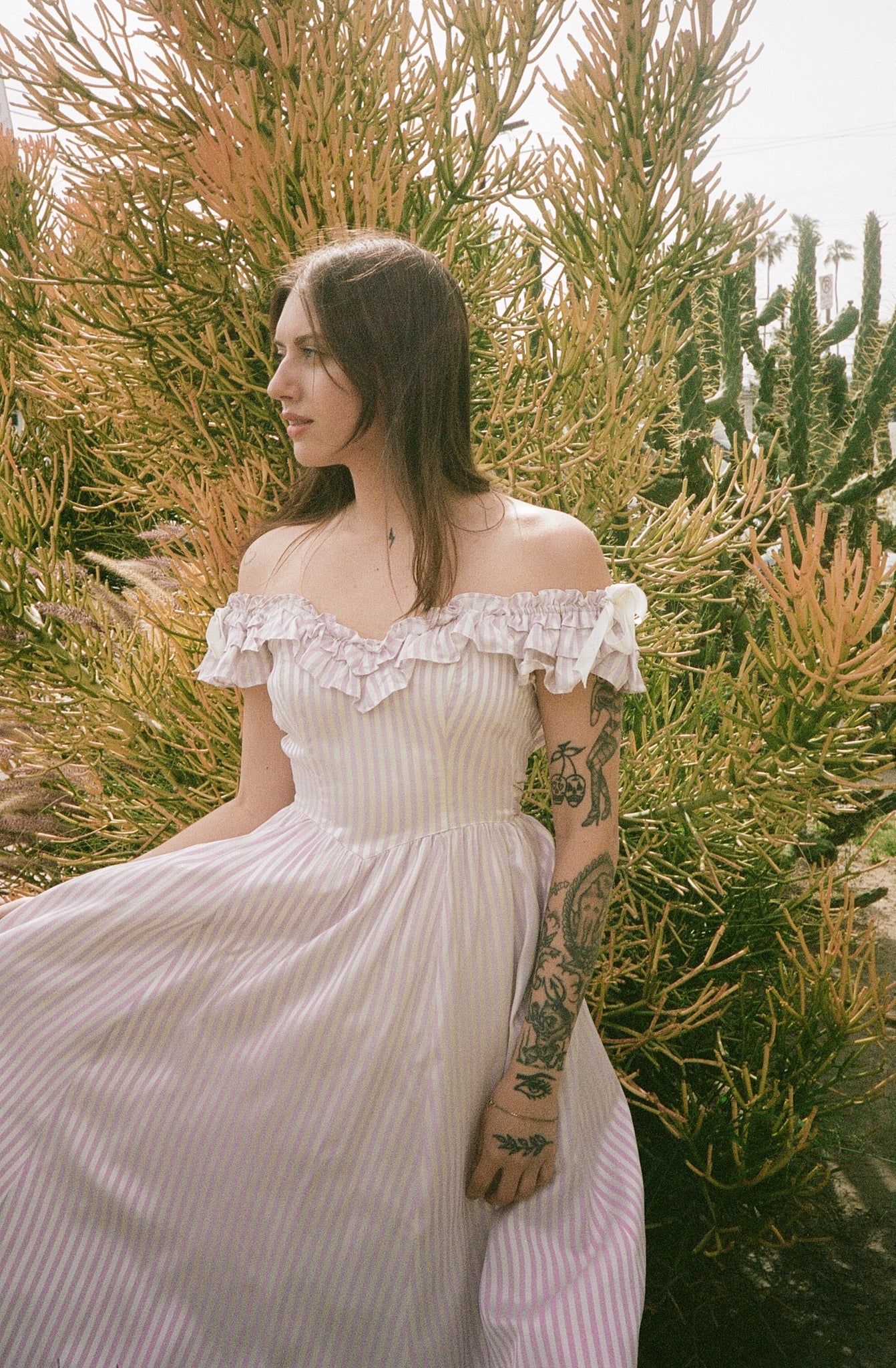 Lavender Lady Gown