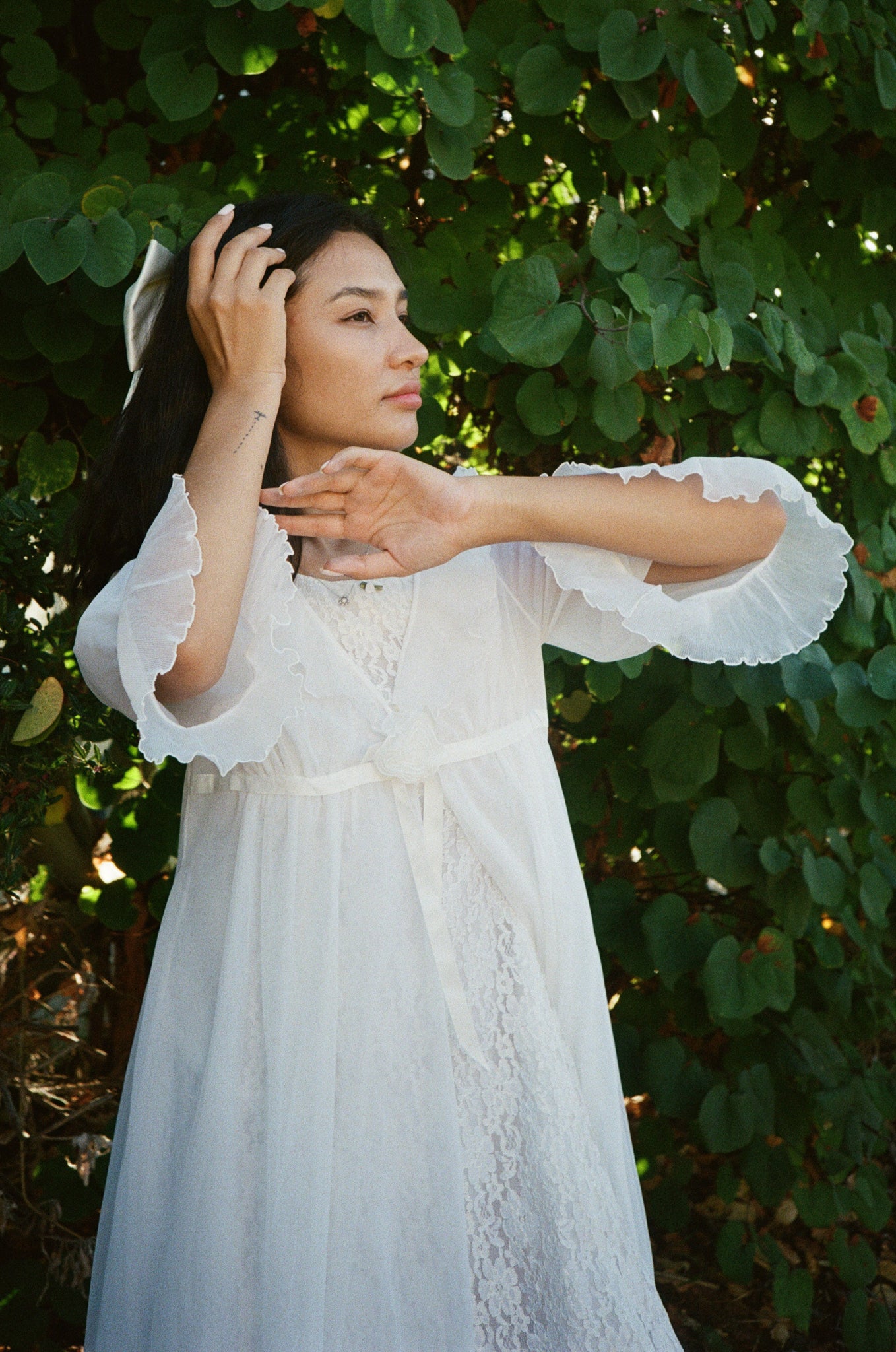 Evangeline Chiffon Duster