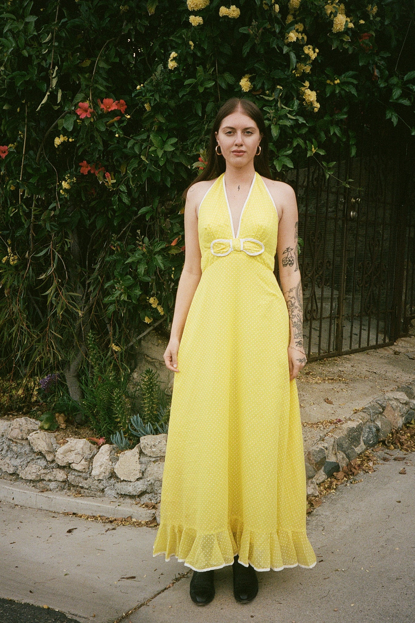 Daffodil Halter Gown