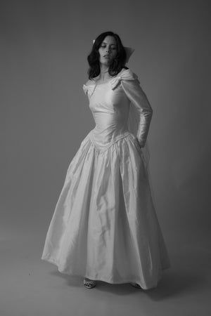 Claudette Silk Gown