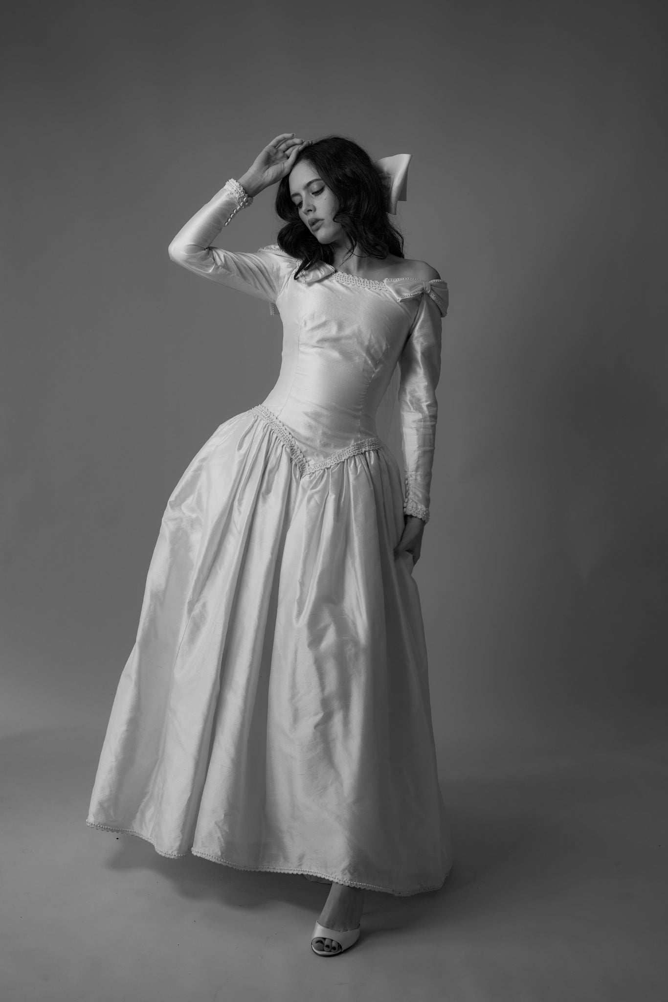 Claudette Silk Gown