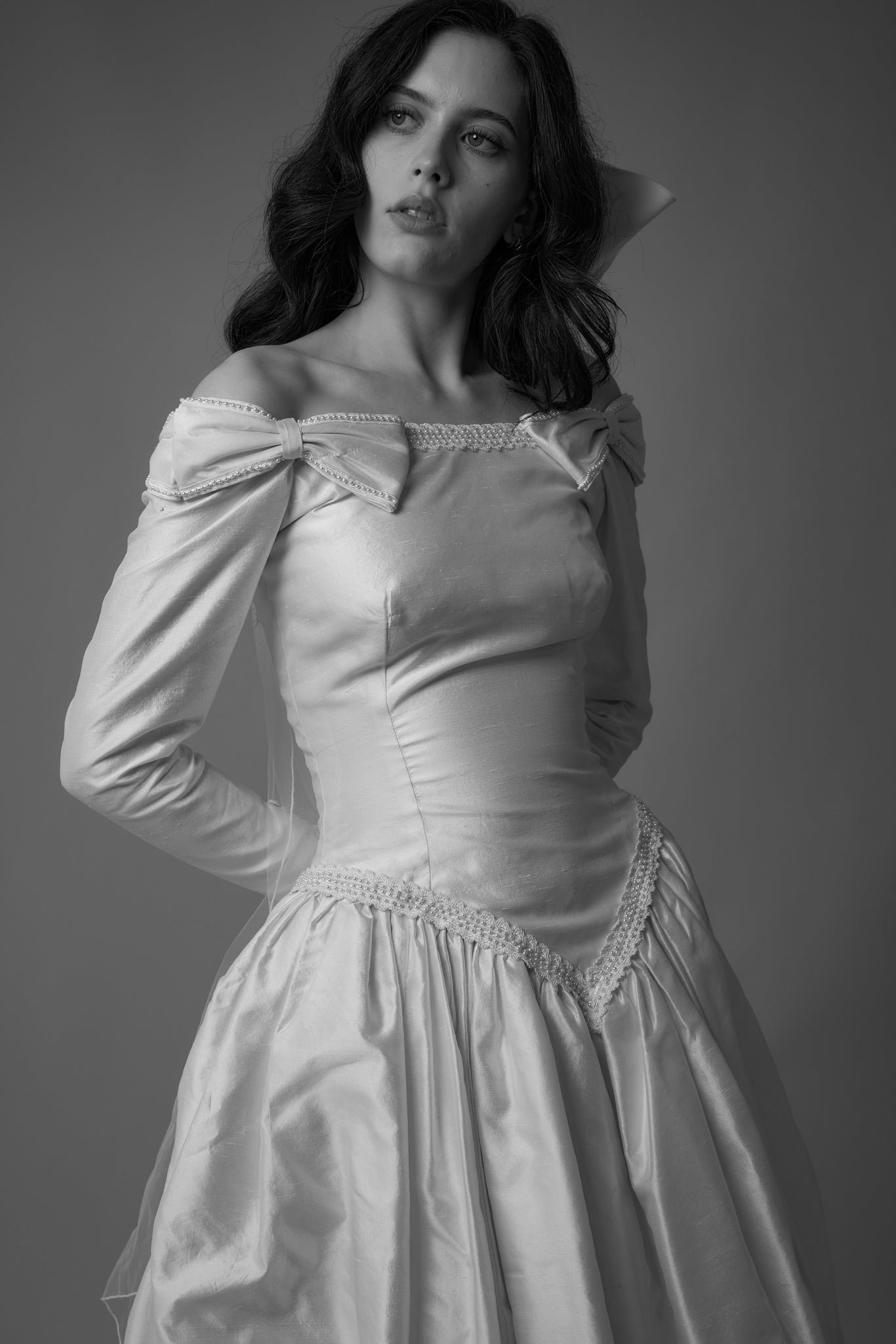 Claudette Silk Gown