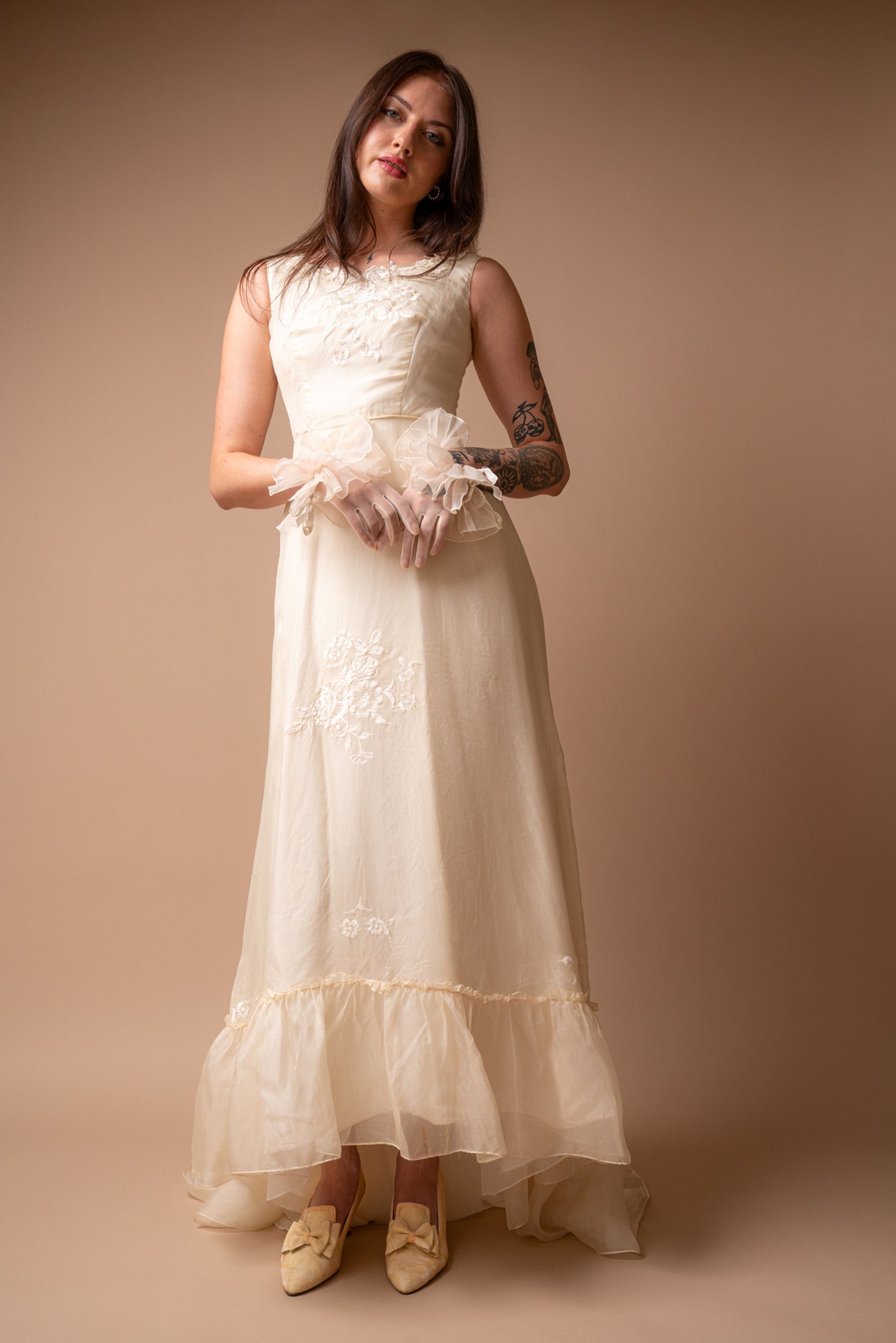 Elizabeth Silk Gown - S