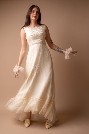 Elizabeth Silk Gown - S