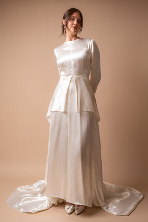 Maura Satin Gown - XL