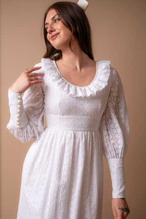 Rhiannon Eyelet Gown - S