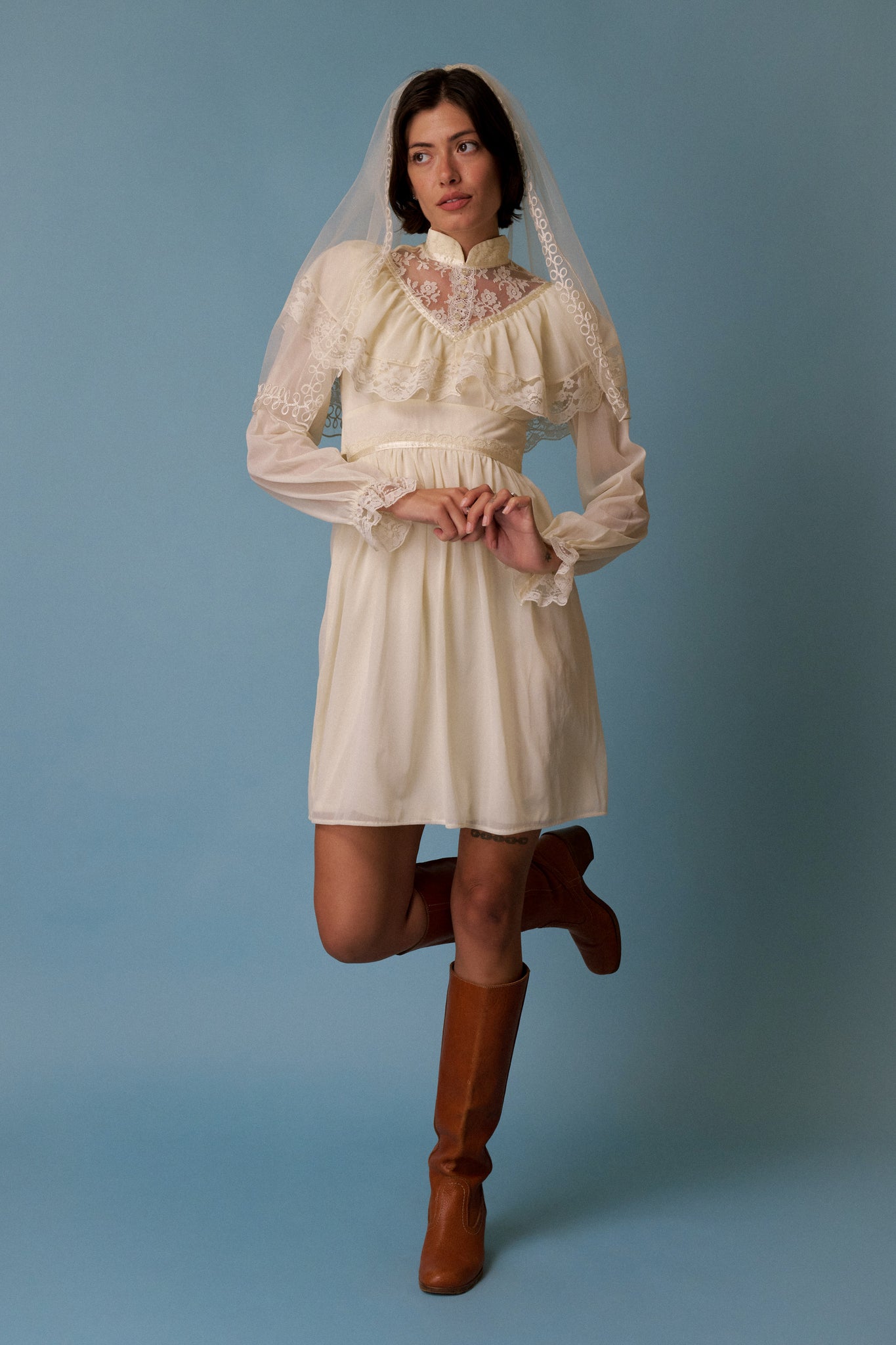 Evelina Lace Mini - S