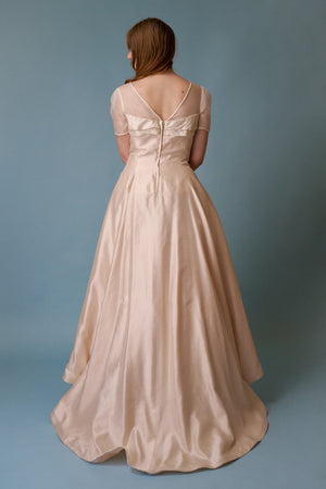 Peony Silk Gown - L