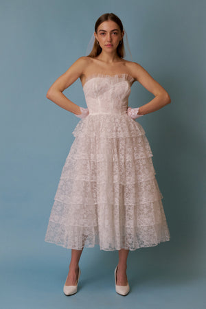 Kelly Tiered Gown - S