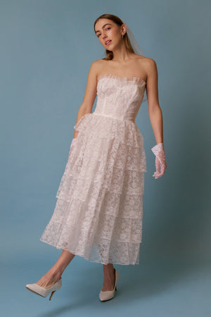 Kelly Tiered Gown - S