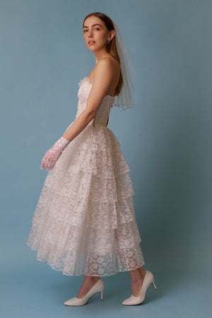 Kelly Tiered Gown - S