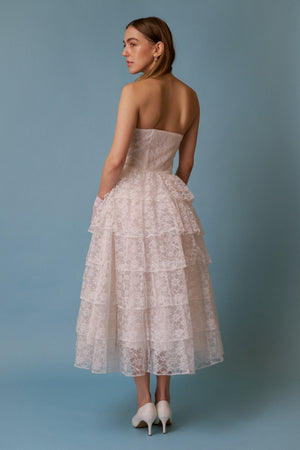 Kelly Tiered Gown - S