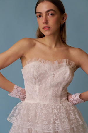Kelly Tiered Gown - S