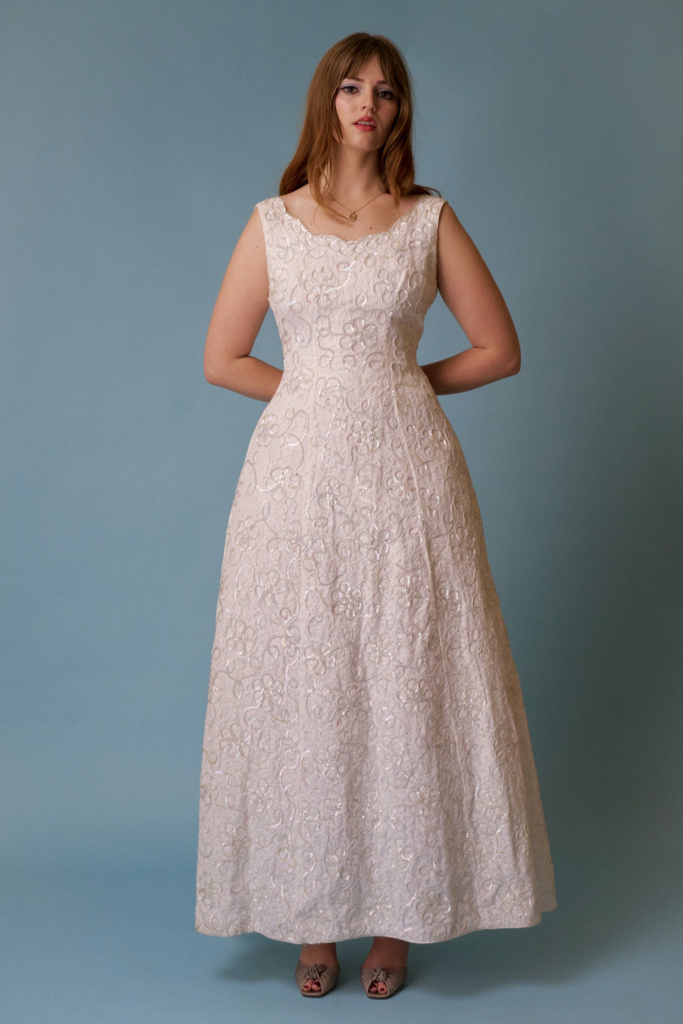 Lucy Sequin Gown - M