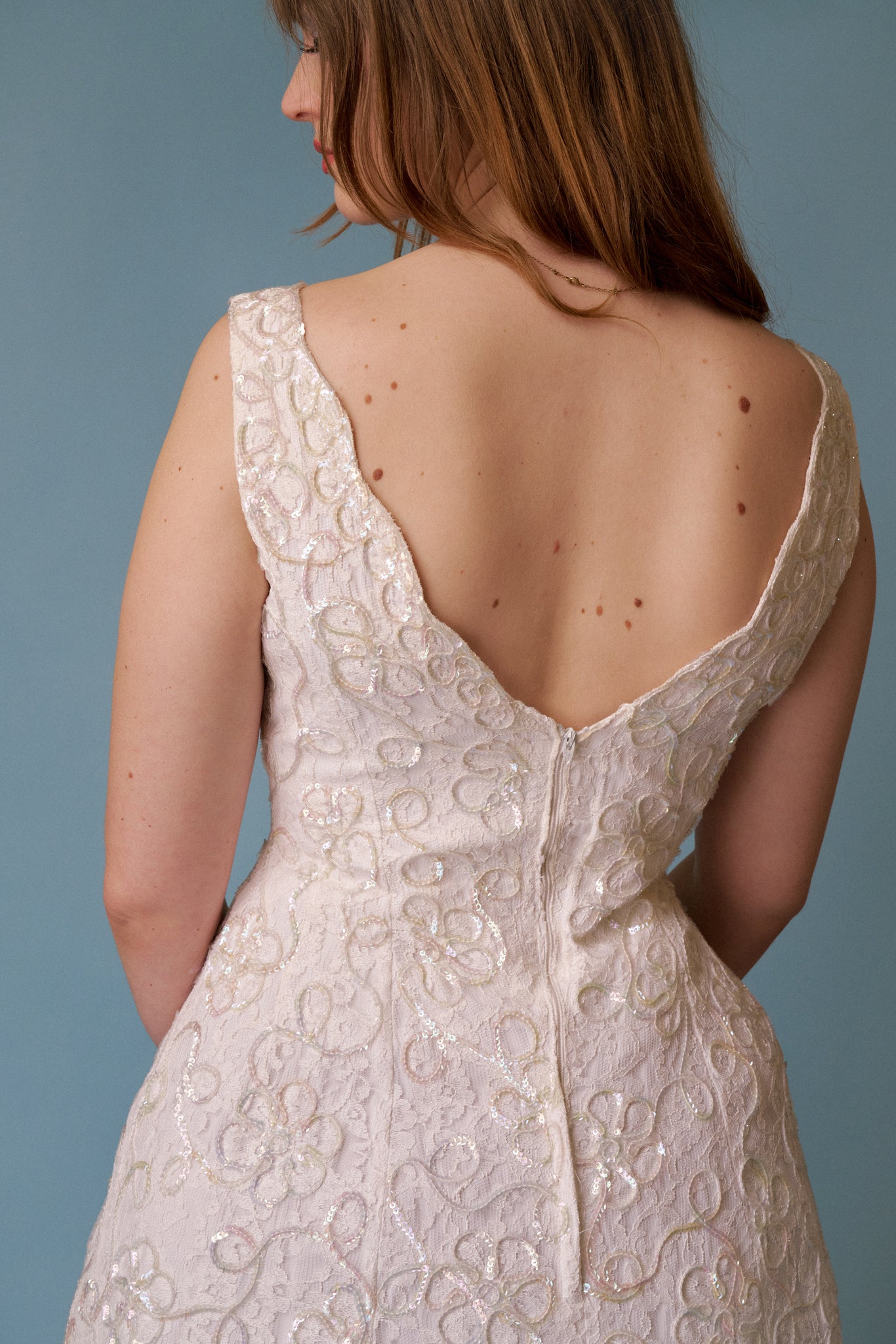 Lucy Sequin Gown - M