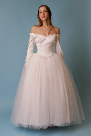 Amsale Silk Gown - S
