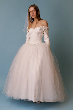 Amsale Silk Gown - S