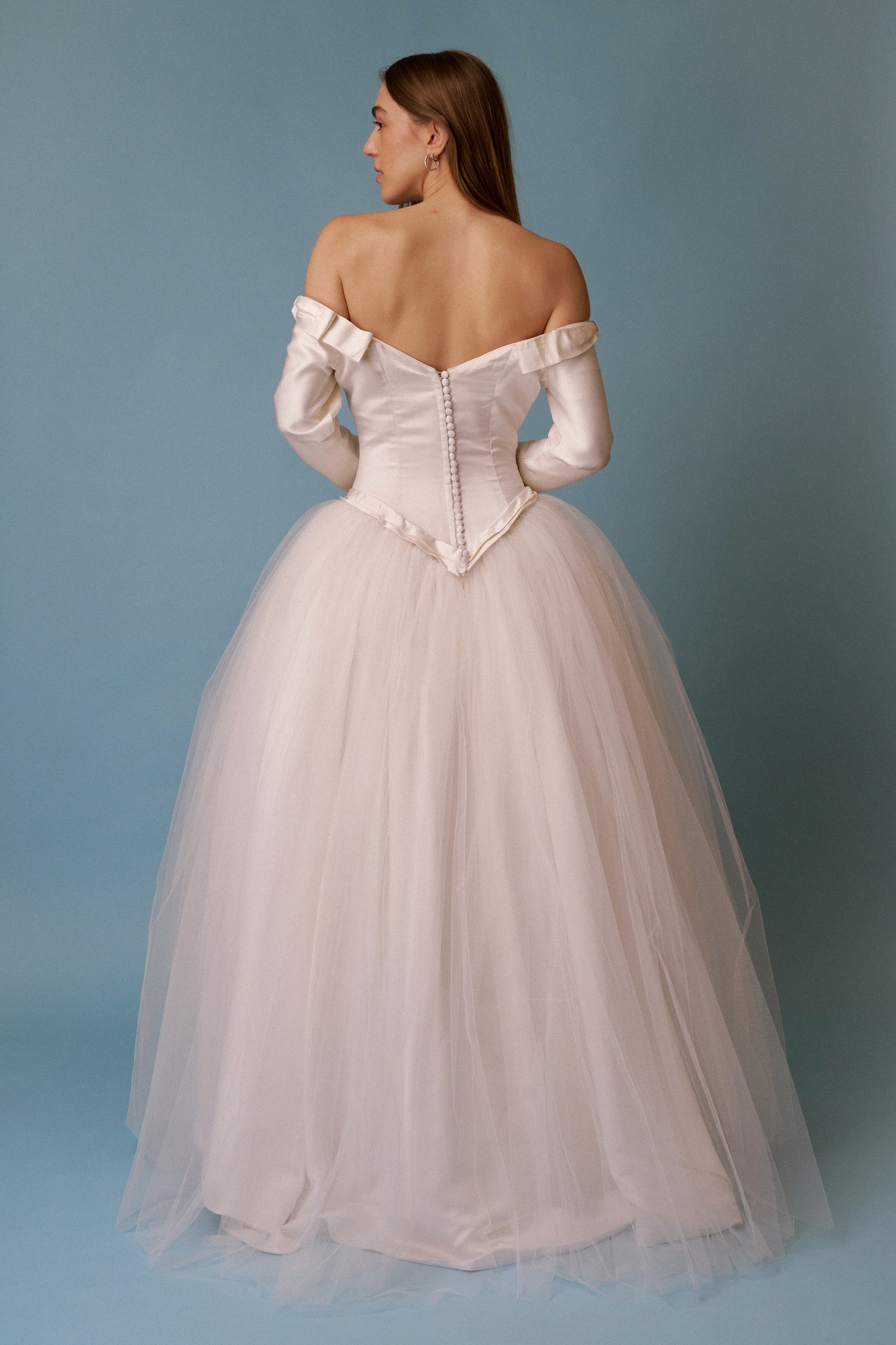 Amsale Silk Gown - S