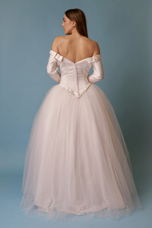Amsale Silk Gown - S