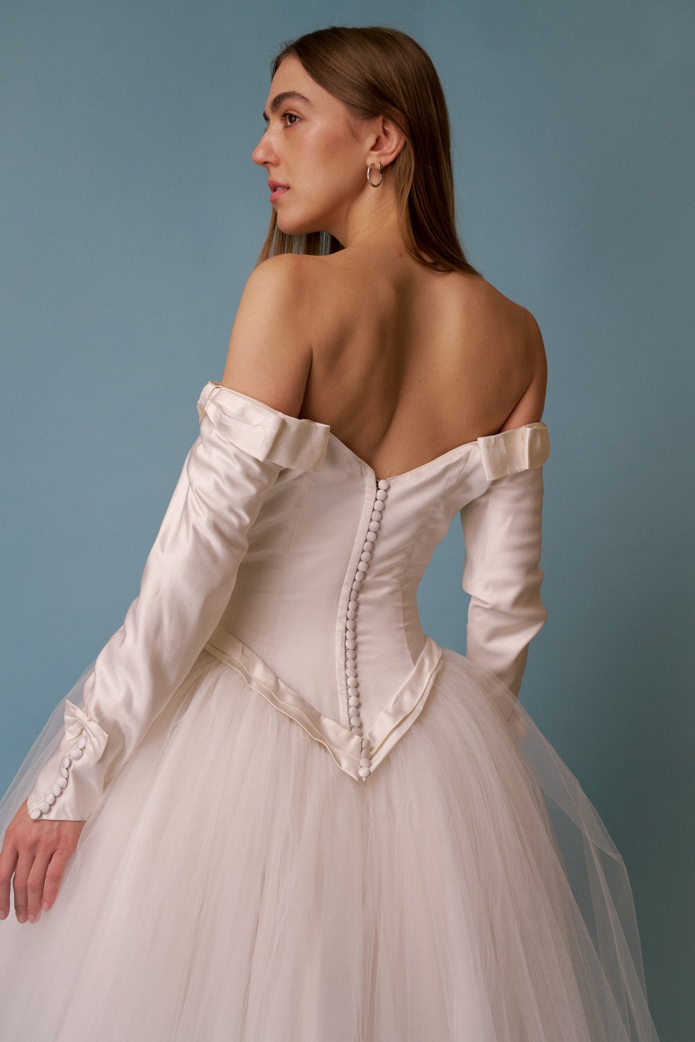 Amsale Silk Gown - S