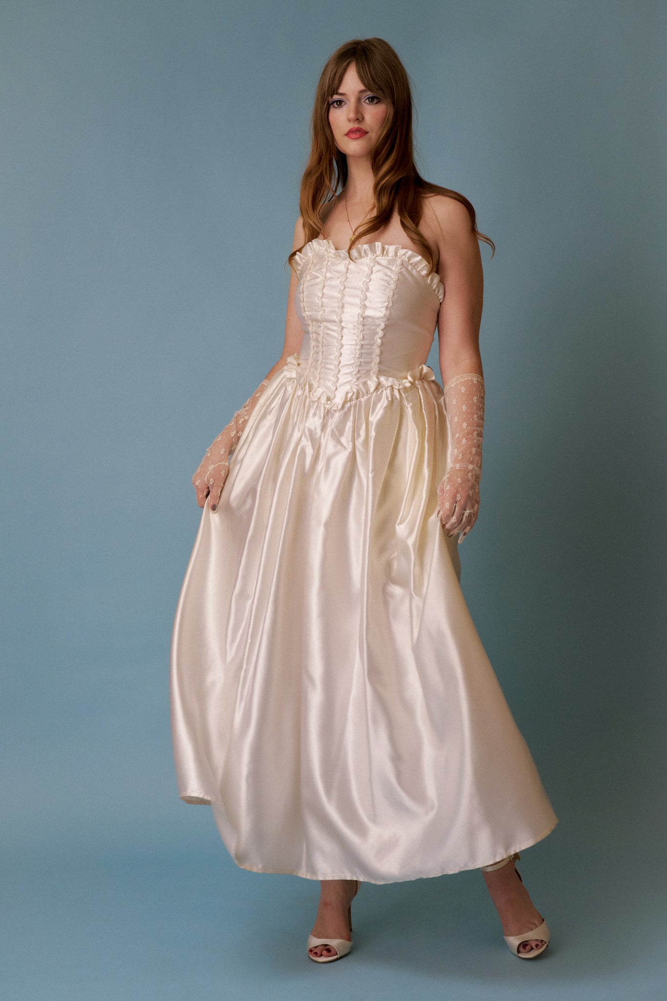 Nadine Satin Gown - M