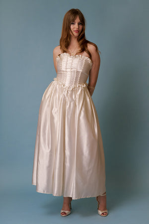 Nadine Satin Gown - M