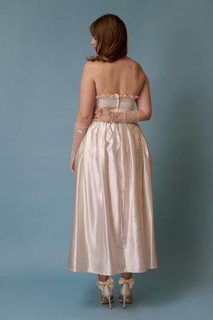 Nadine Satin Gown - M