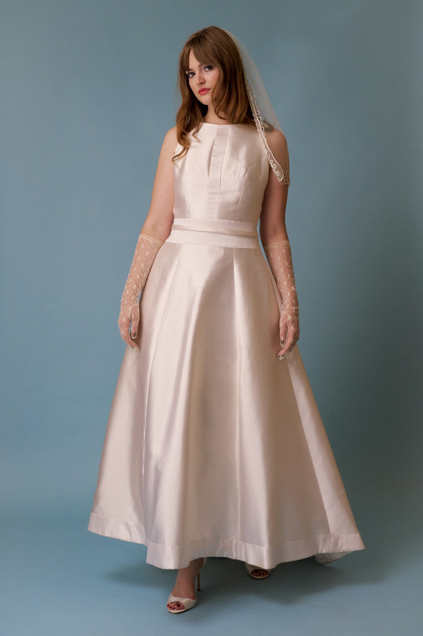 Lila Silk Gown - L