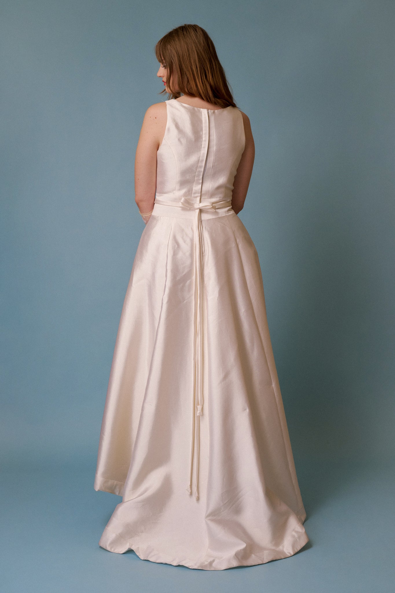 Lila Silk Gown - L