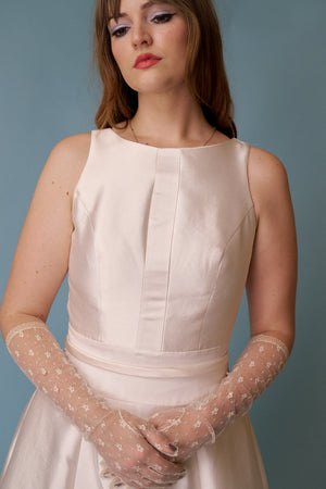Lila Silk Gown - L