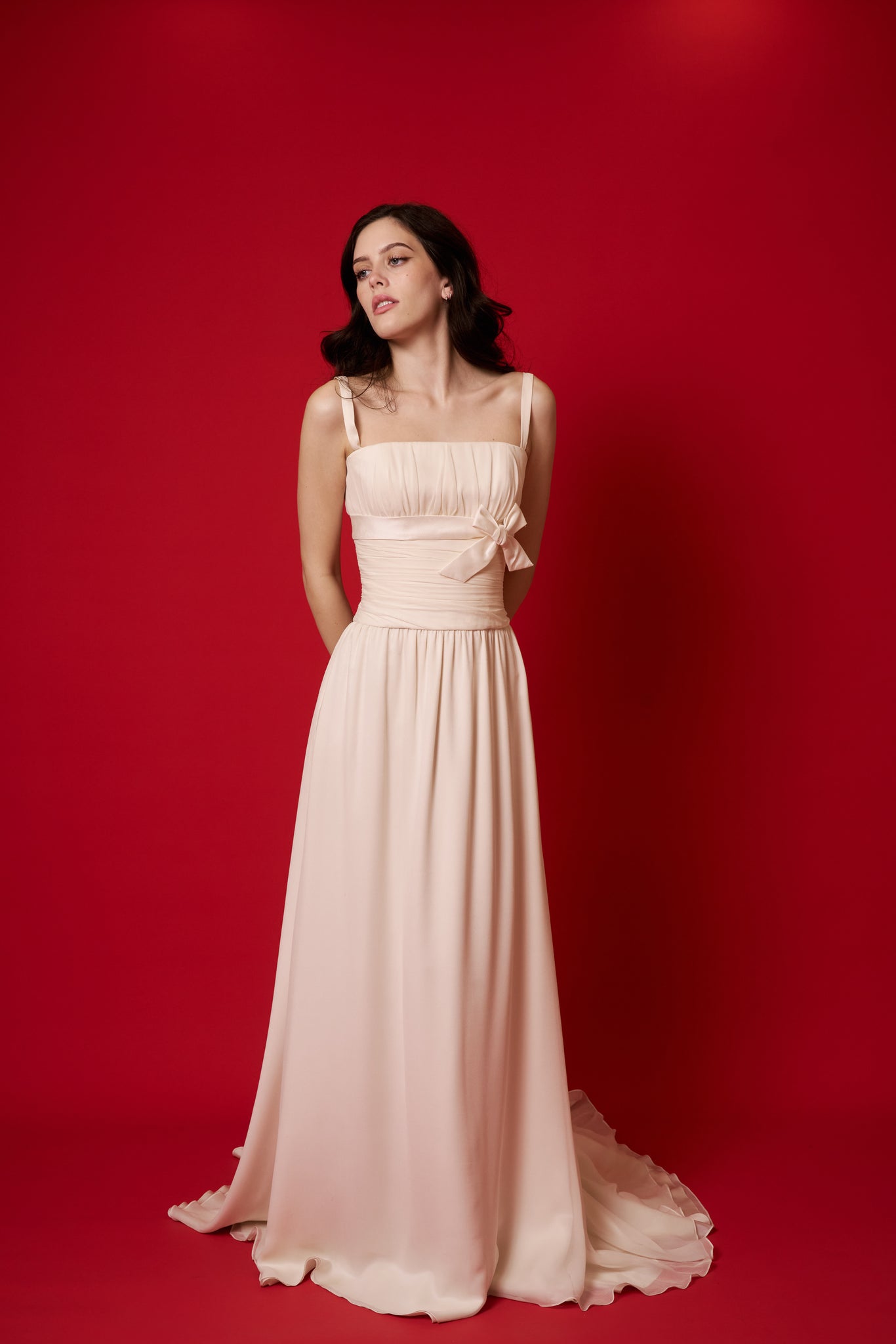 Fleur Silk Gown