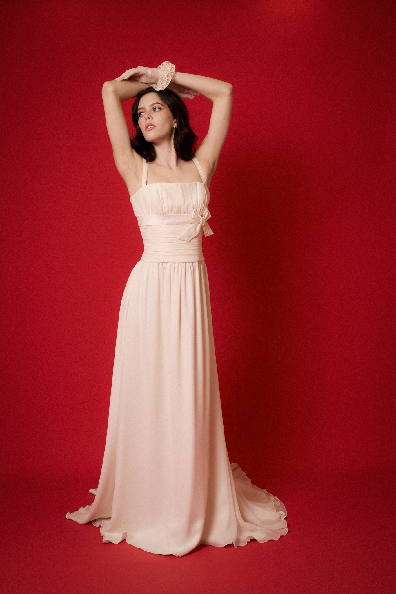 Fleur Silk Gown