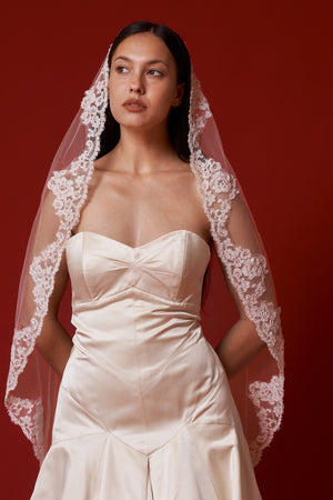 Chantilly Lace Mantilla