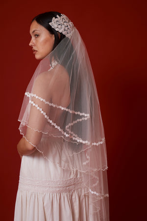 Grecian Crown Veil