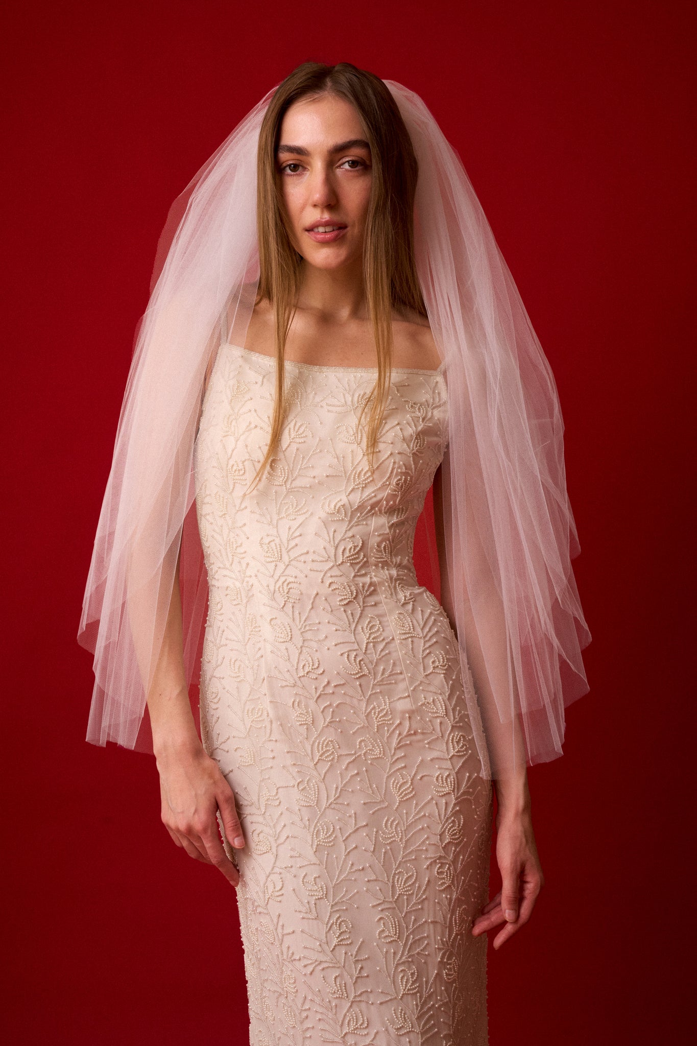 Layered Tulle Veil
