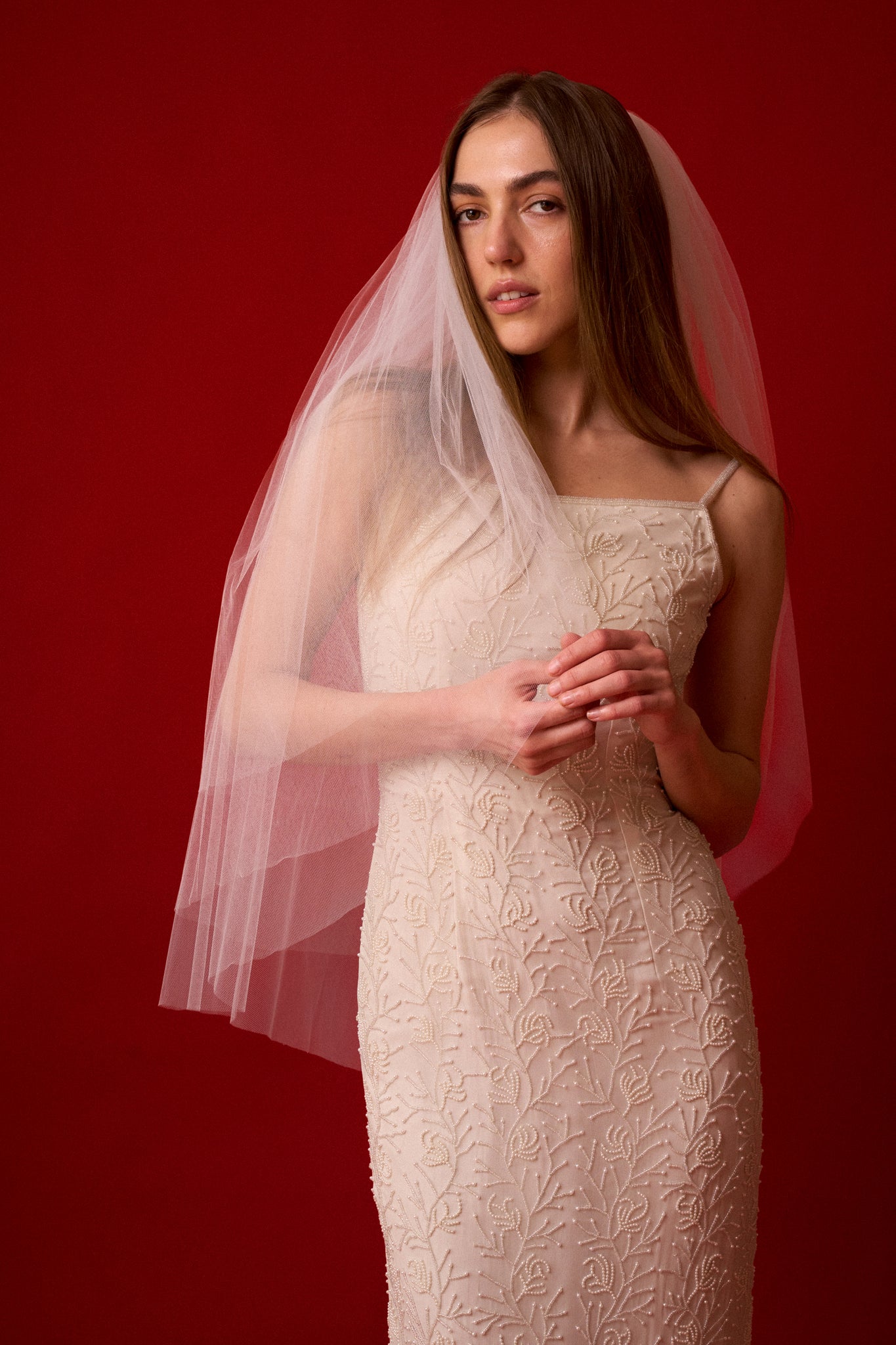 Layered Tulle Veil