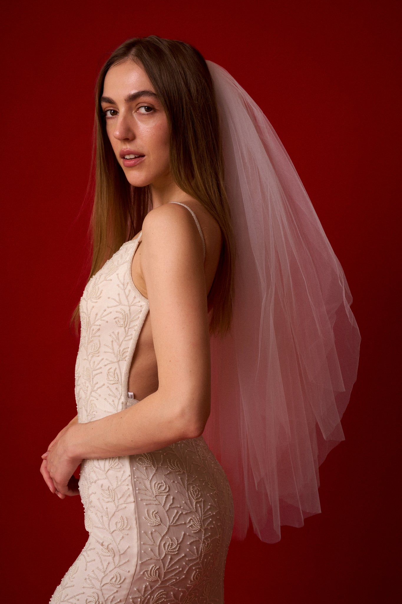 Layered Tulle Veil
