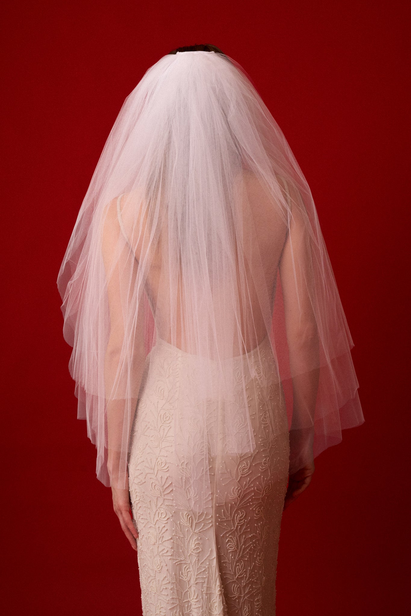 Layered Tulle Veil