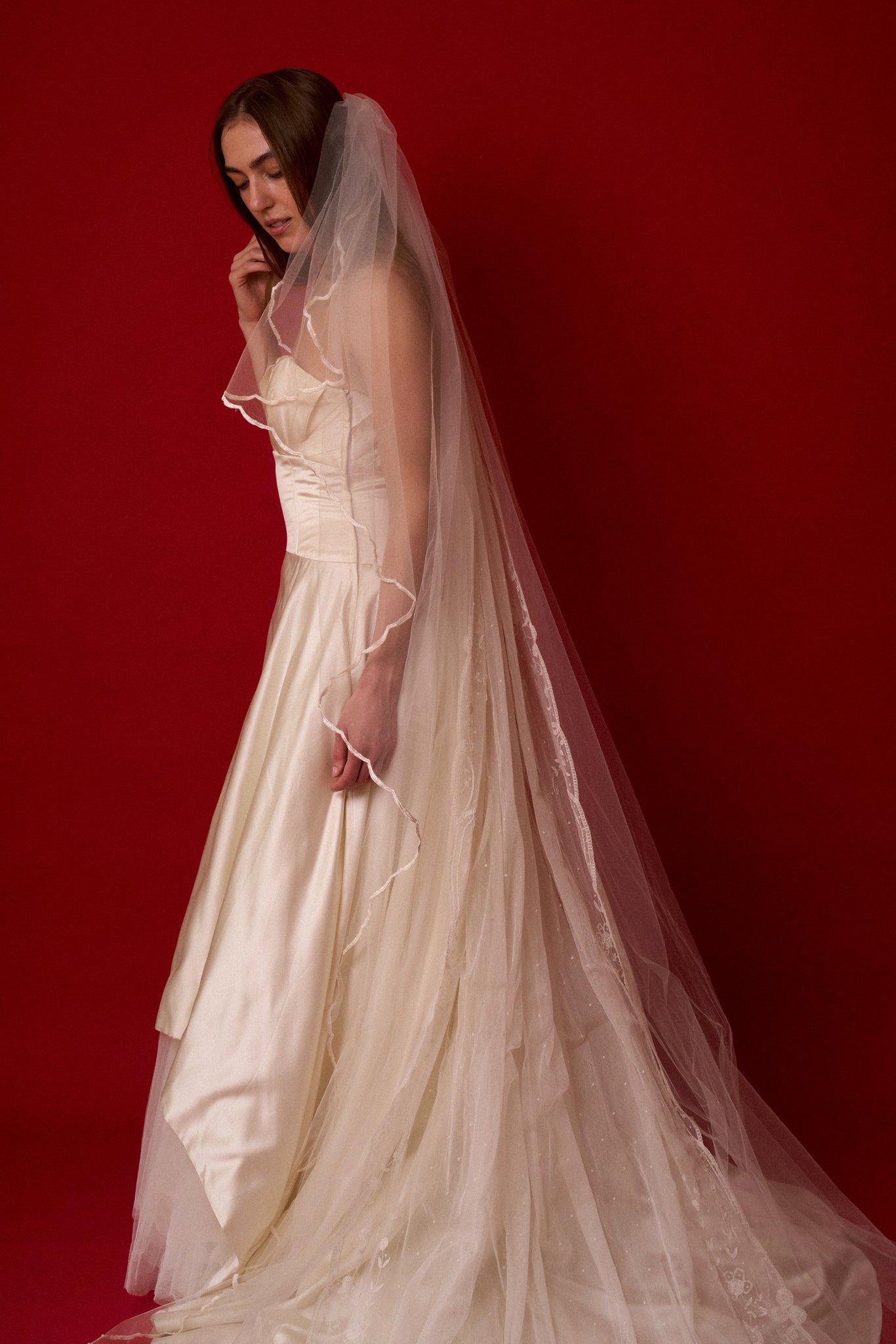 Antique Cathedral Veil