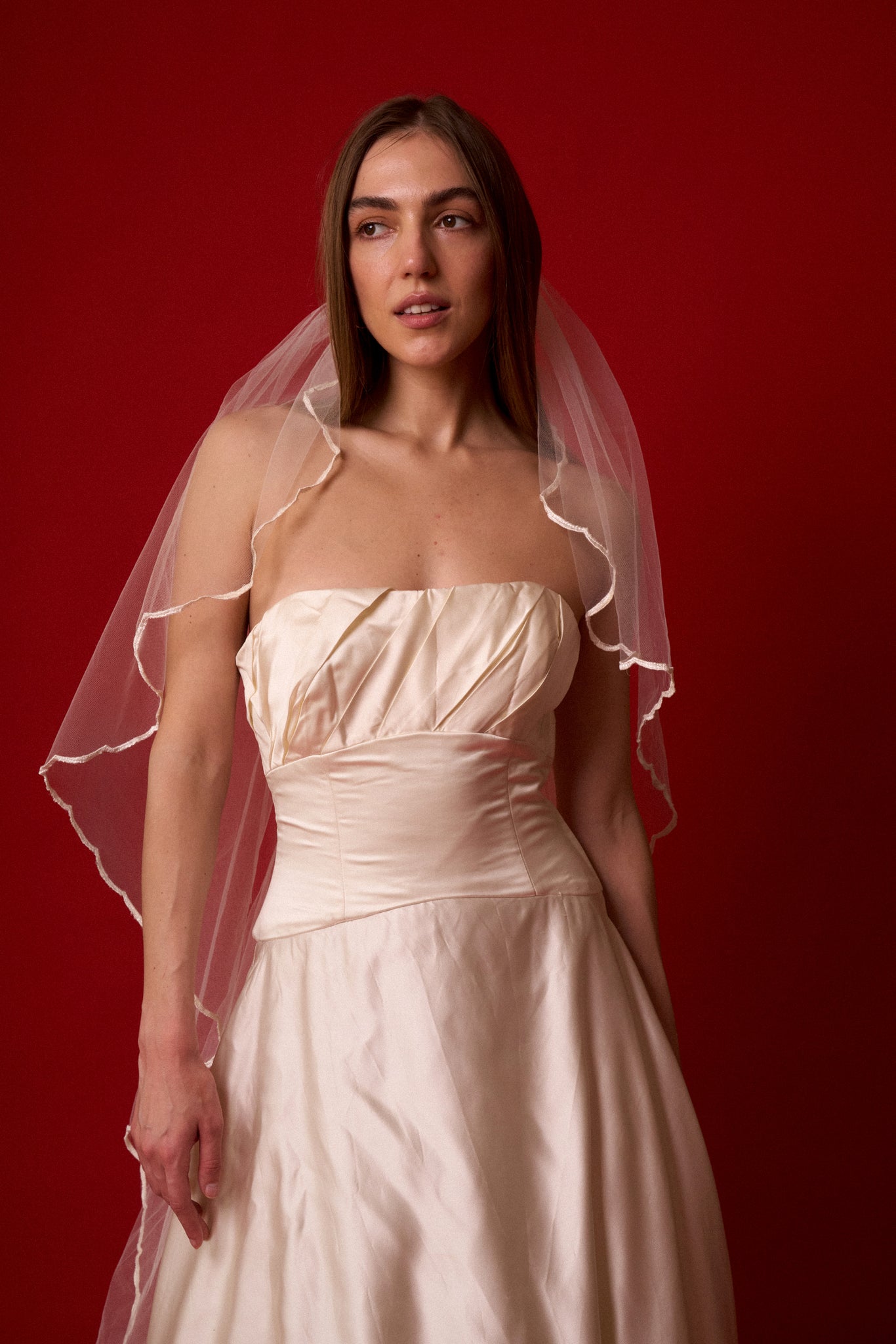 Antique Cathedral Veil