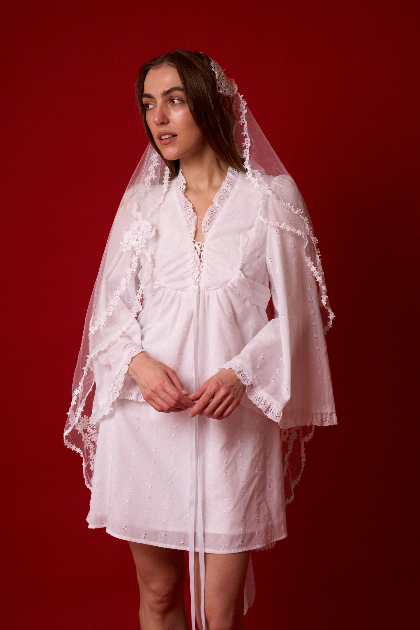 Floral Crown Veil