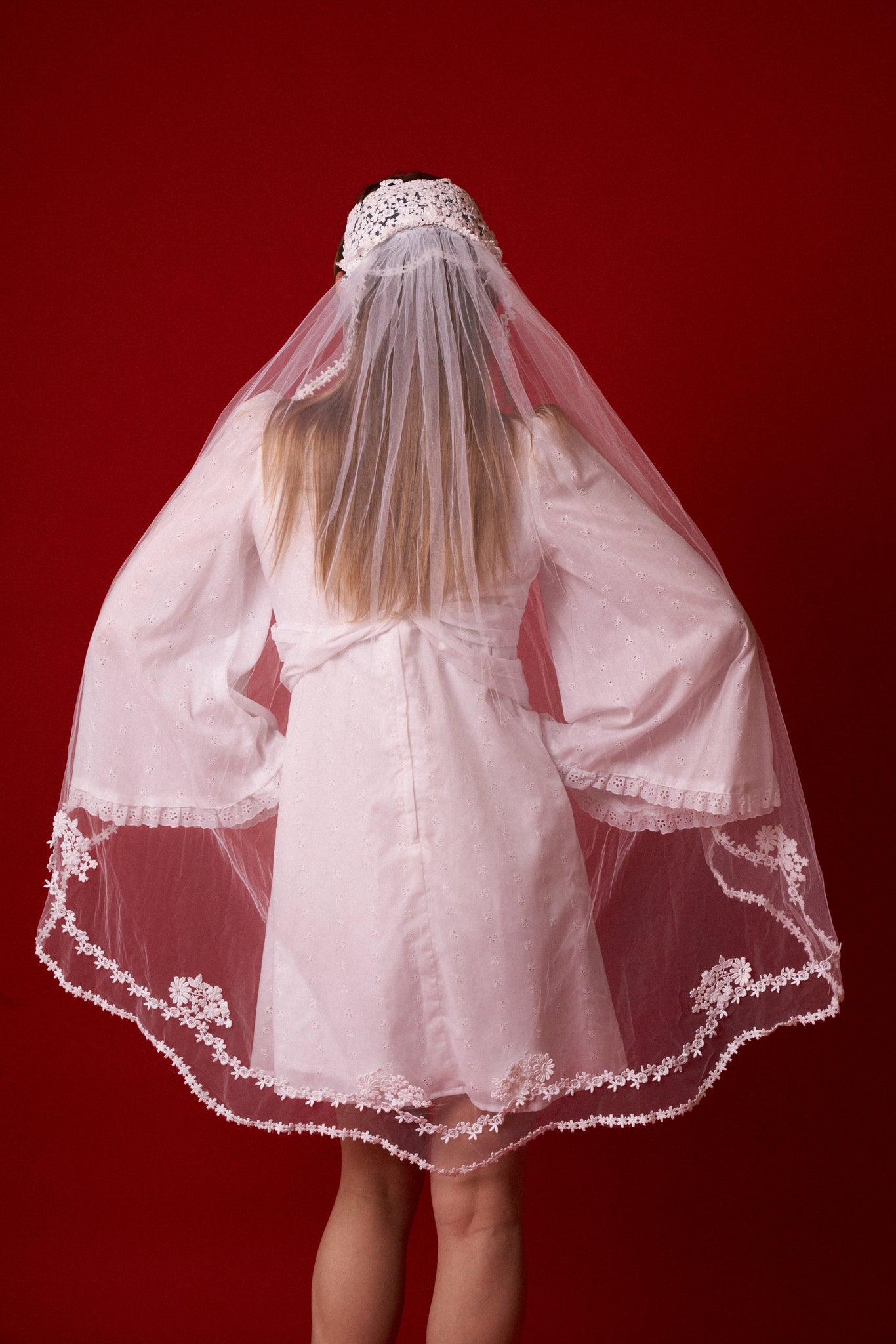 Floral Crown Veil