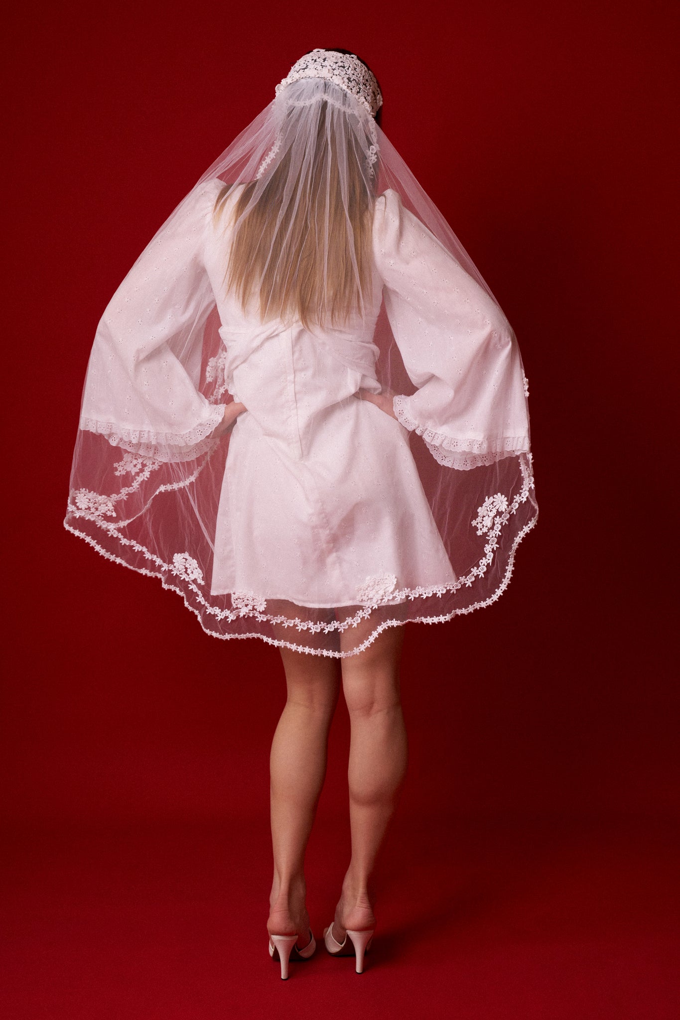 Floral Crown Veil