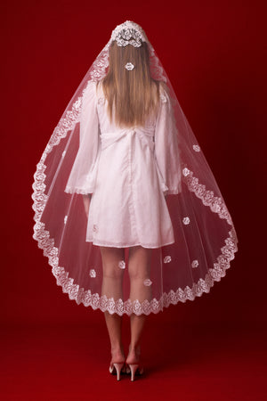 Chantilly Crown Veil