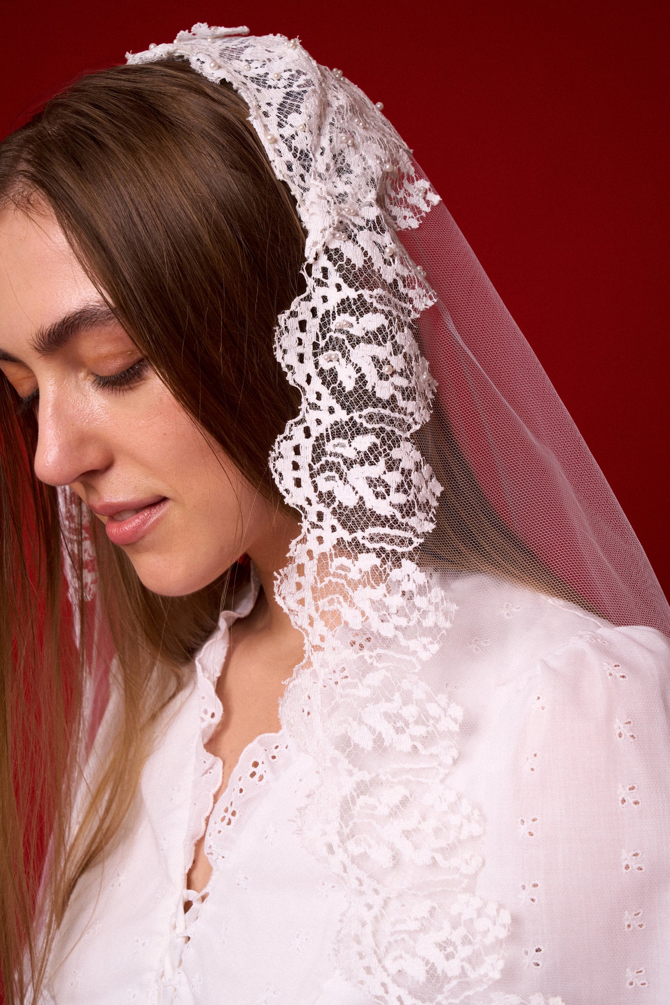 Chantilly Crown Veil