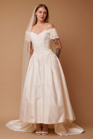Allegra Silk Gown - S