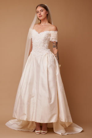 Allegra Silk Gown - S