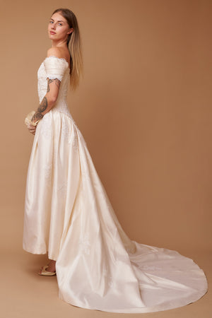 Allegra Silk Gown - S