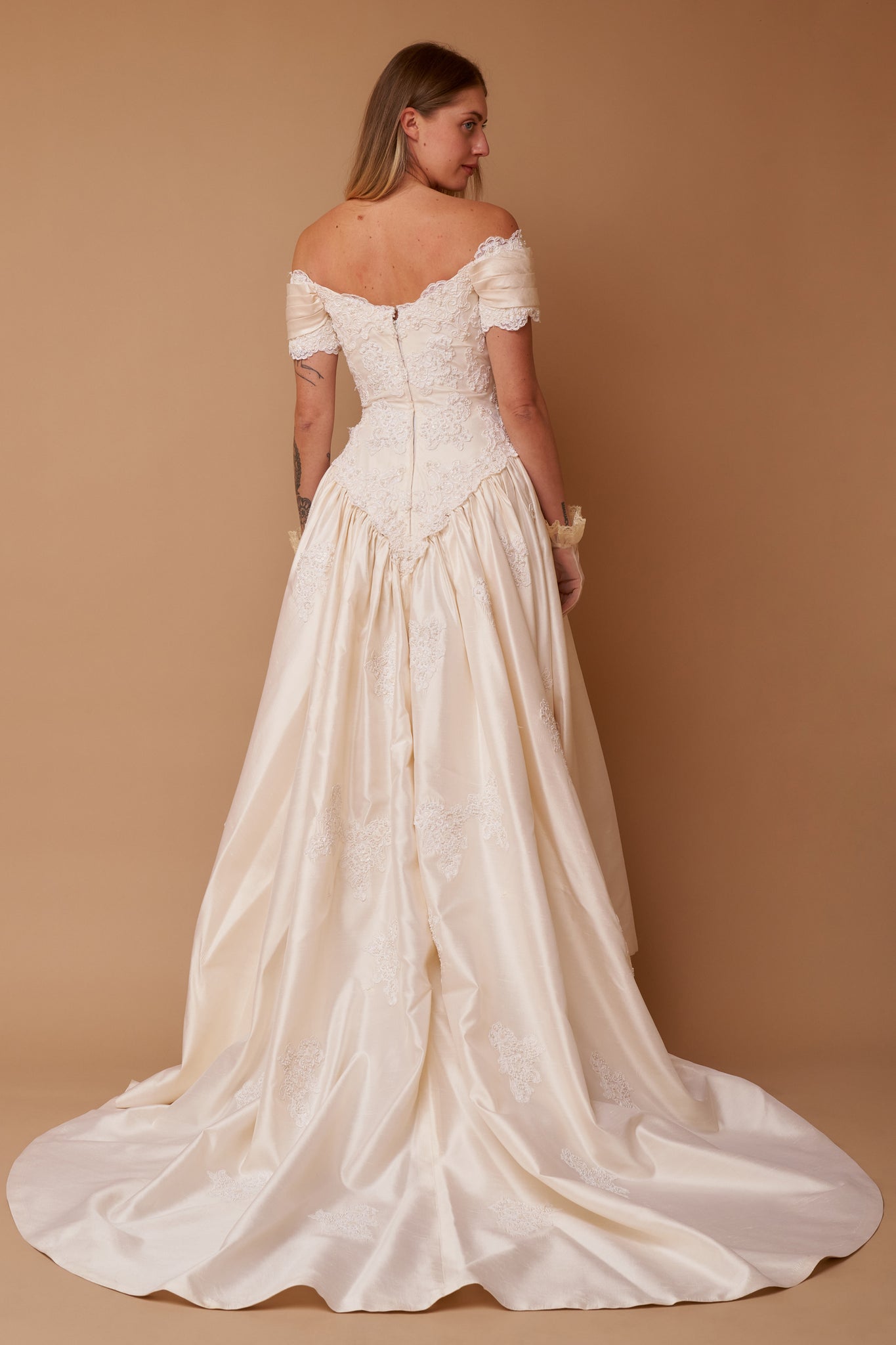Allegra Silk Gown - S