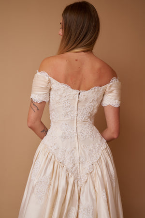 Allegra Silk Gown - S